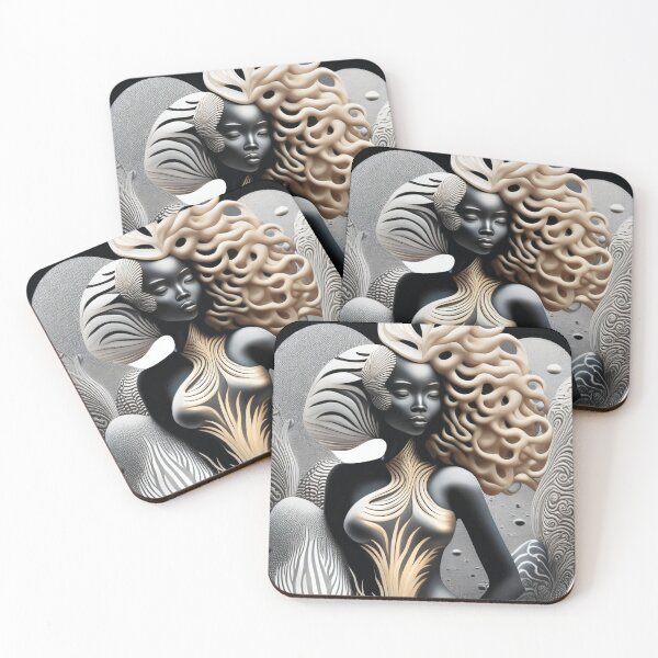 Item preview, African Mermaid: A futuristic architecture in the sea designed and sold by NDArtistShop.