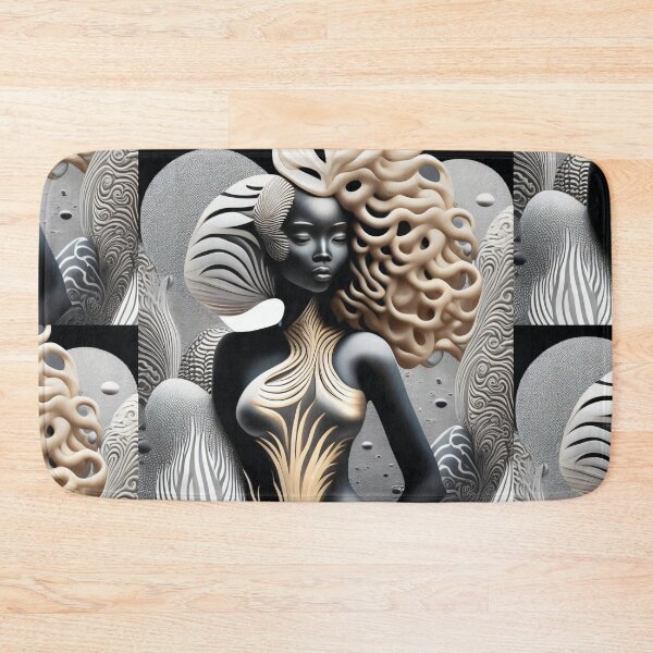 Item preview, African Mermaid: A futuristic architecture in the sea designed and sold by NDArtistShop.