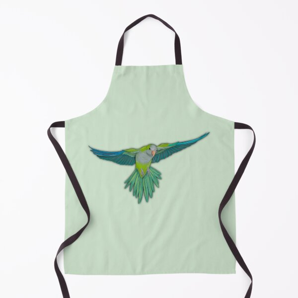 Item preview, Flying quaker parrot designed and sold by Bwiselizzy.