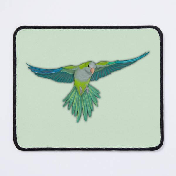 Item preview, Flying quaker parrot  designed and sold by Bwiselizzy.