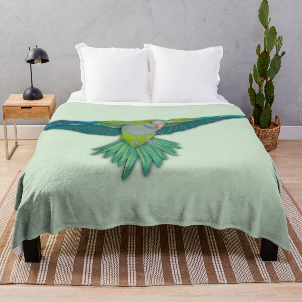 Item preview, Flying quaker parrot  designed and sold by Bwiselizzy.