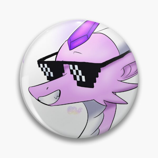 Item preview, Leo the Dragon with Meme Sunglasses designed and sold by BlocksOfFire8.