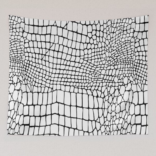 Item preview, Lizard Snake Jungle - Minimal, Elegant, Simple ( Black & White ) Design designed and sold by FenMou.