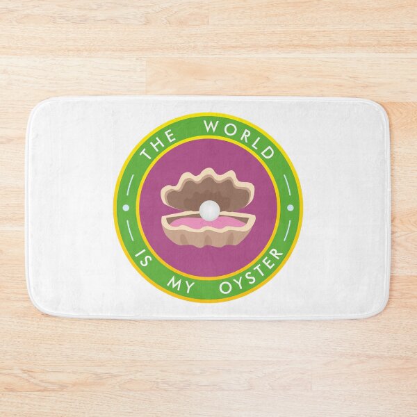 Item preview, World as Oyster: Inspirational Quote designed and sold by ShubhankarK.
