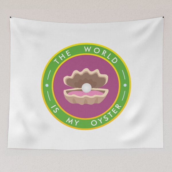 Item preview, World as Oyster: Inspirational Quote designed and sold by ShubhankarK.