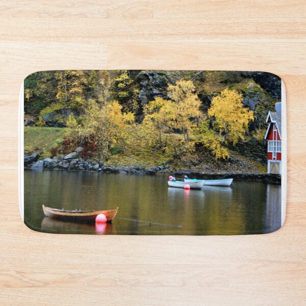 Item preview, Flam Aurlandsfjord Norwegian Fjord Norway designed and sold by AndyEvansPhotos.