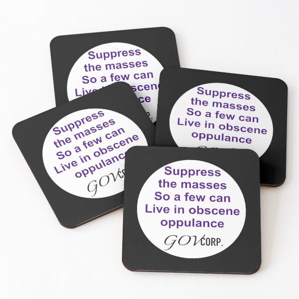 Item preview, Suppress the Masses designed and sold by Zendragon-Store.