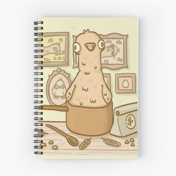 Item preview, A funny chicken in a pan designed and sold by Eulalie8.