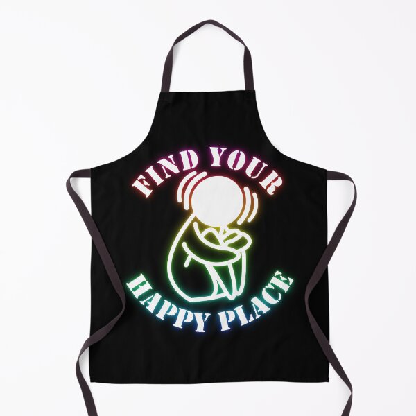 Item preview, Neon colored artwork - Find your happy place designed and sold by llooddroos.