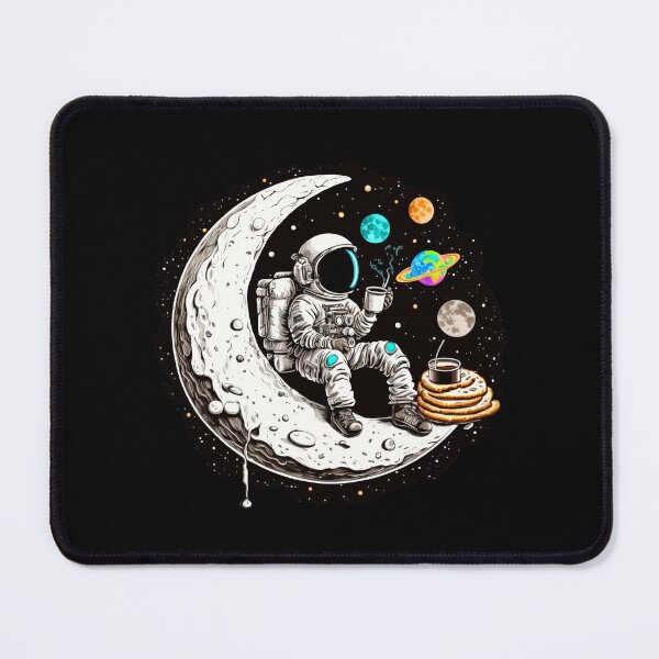 Item preview, Astronaut Drinking Coffee on the moon designed and sold by Mike Notis.