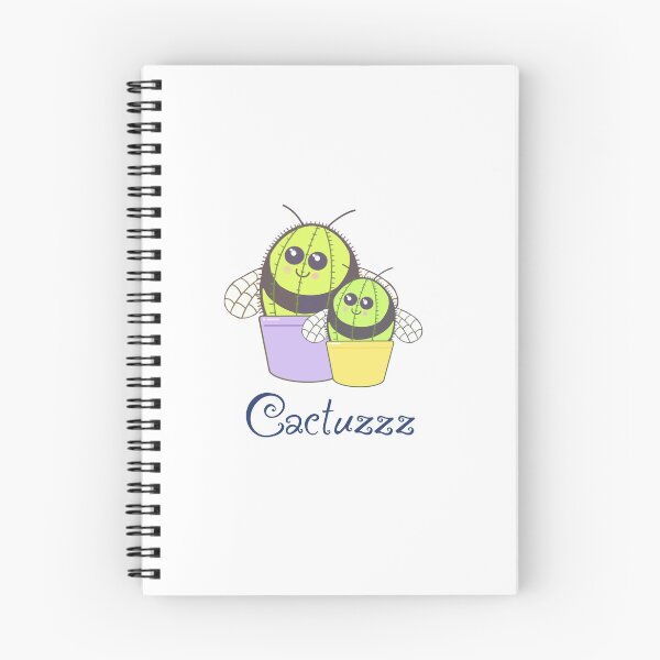 Item preview, Cute bee cacti on white designed and sold by QuirkyBeez.