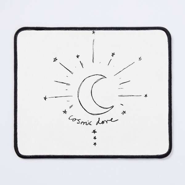 Item preview, Florence Welch Cosmic Love Moon and Stars Art Doodle designed and sold by incloudines.