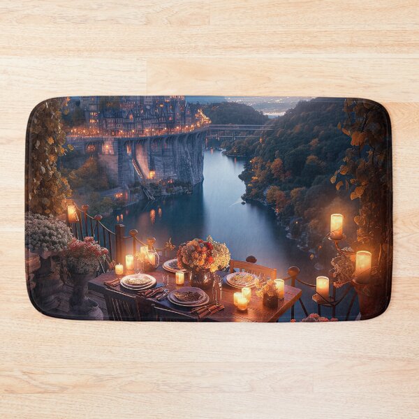 Item preview, Idyllic Place, Fantasy Art, Luxury Restaurant designed and sold by SunDoor Art.