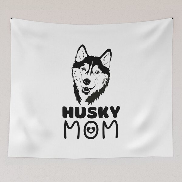 Item preview, Husky Mom designed and sold by HuskyHuddle.