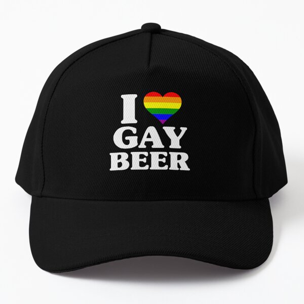 Mens Snapback Hats Baseball Caps Gay Love Rainbow Heart