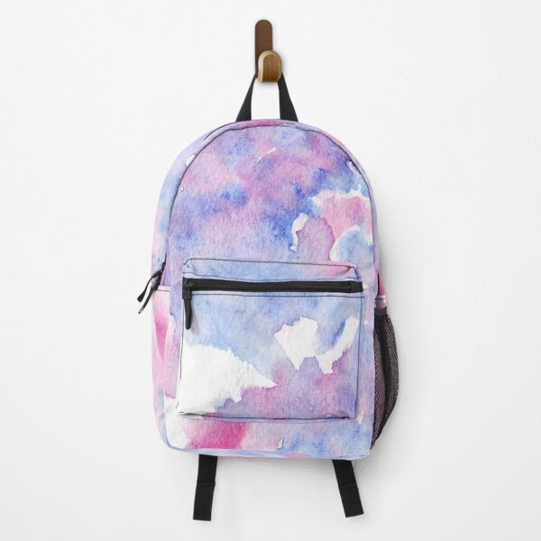 Item preview, Tie-Dye swirl - pink, blue and violet Watercolor design designed and sold by Wolshebnaja.