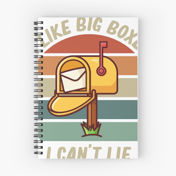 Item preview, Funny Post Office Worker Postal Postman Mailman Mailwoman I like Big Boxes and I can't Lie designed and sold by iCoolShirts.