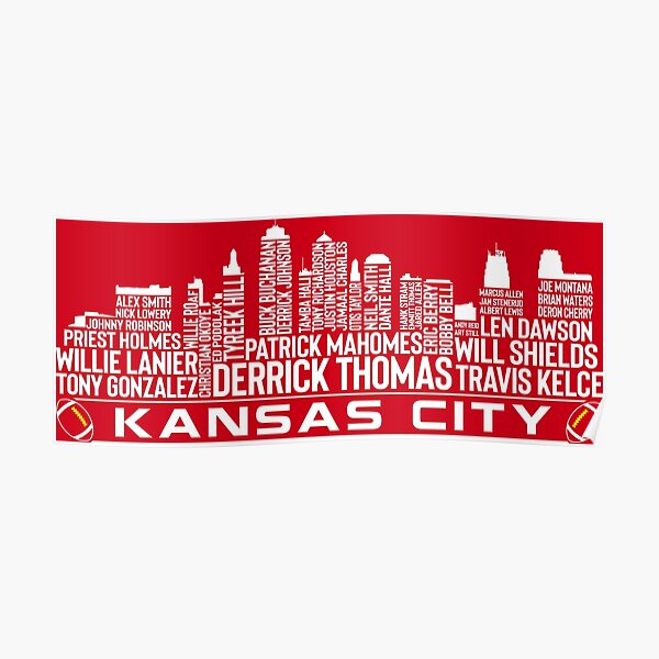 Kansas City Chiefs Skyline Isiah Pacheco Travis Kelce Patrick