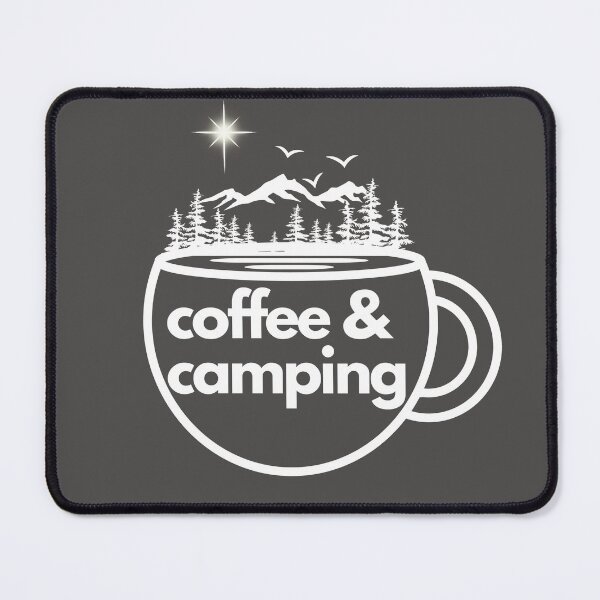 Item preview, Hiking Shirt Camping Shirt Coffee Shirt Camping & Coffee Gifts Adventure Shirts for Women Camping Gifts for Her T-Shirt Camping Life T-Shirt Designed and Sold by Tart Tee Shirt designed and sold by hawa0508.