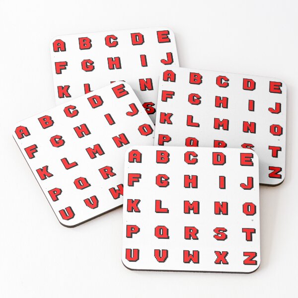 Item preview, Letras vermelhas designed and sold by @Reikiama.