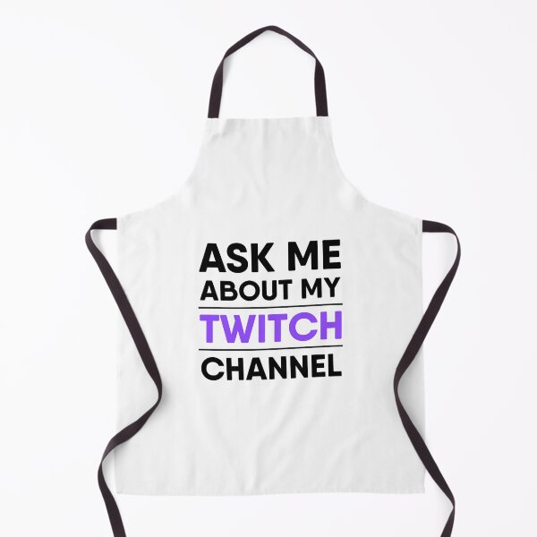 Artikelvorschau, Fragen Sie mich nach meinem Twitch-Kanal Lustiges Twitch-Streamer-Design entworfen und verkauft von RiciPaneto.