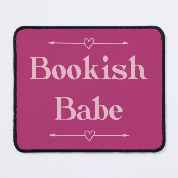 Item preview, Bookish Babe designed and sold by TeakettleBooks.