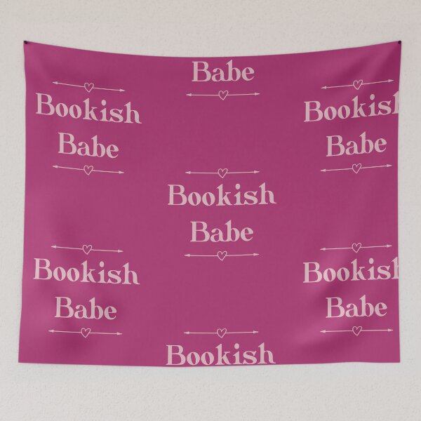 Item preview, Bookish Babe designed and sold by TeakettleBooks.