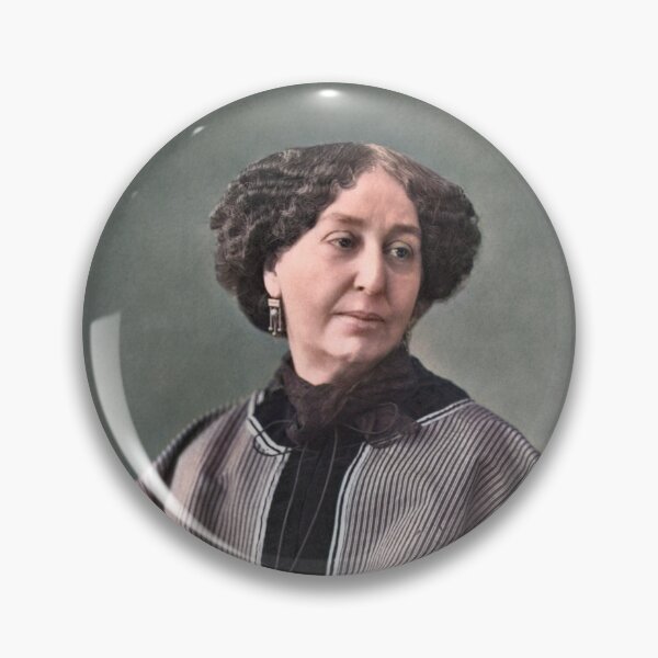 Item preview, George Sand - Author designed and sold by CrankyOldDude.