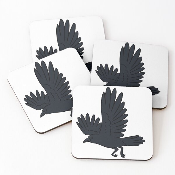 Item preview, Cute crow illustrations  designed and sold by Yarafantasyart.