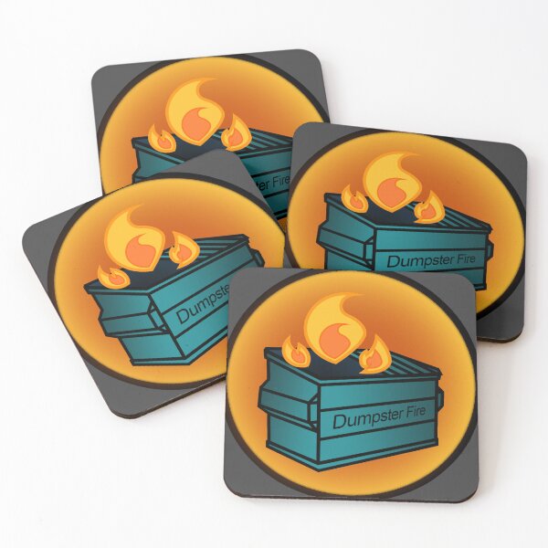 Item preview, Dumpster Fire designed and sold by AlwaysHollyJo.