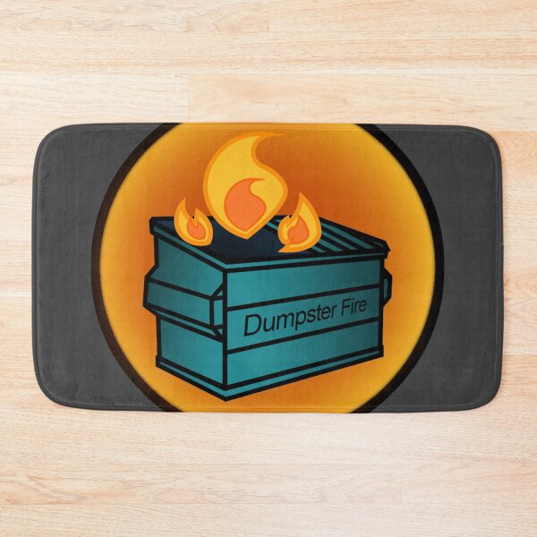 Item preview, Dumpster Fire designed and sold by AlwaysHollyJo.