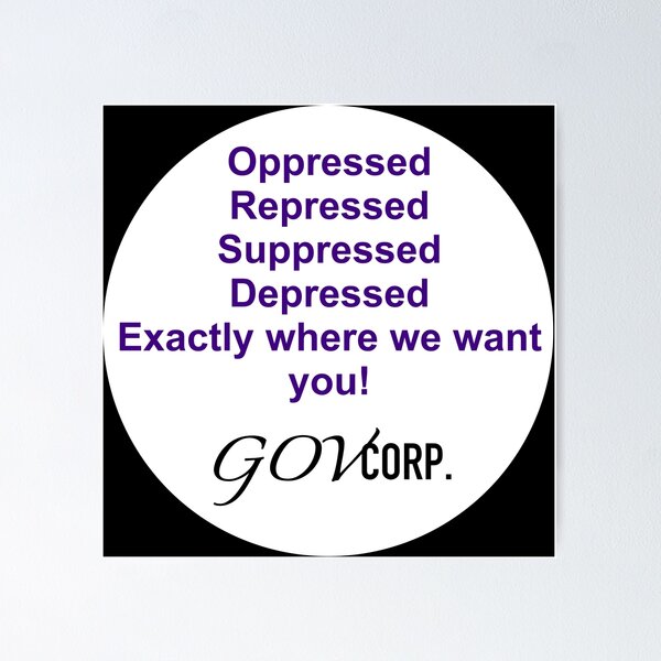 Item preview, Oppressed designed and sold by Zendragon-Store.