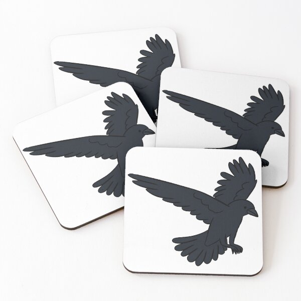 Item preview, Cute crow illustrations  designed and sold by Yarafantasyart.