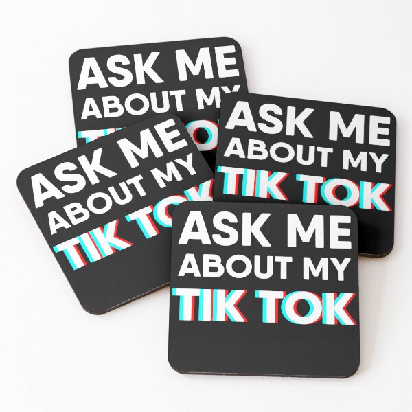 Item preview, Ask Me About My TIK TOK Channel Funny Tiktoker design designed and sold by RiciPaneto.