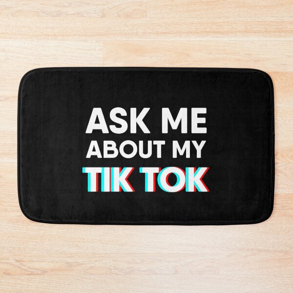 Item preview, Ask Me About My TIK TOK Channel Funny Tiktoker design designed and sold by RiciPaneto.
