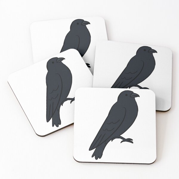 Item preview, Cute crow illustrations  designed and sold by Yarafantasyart.