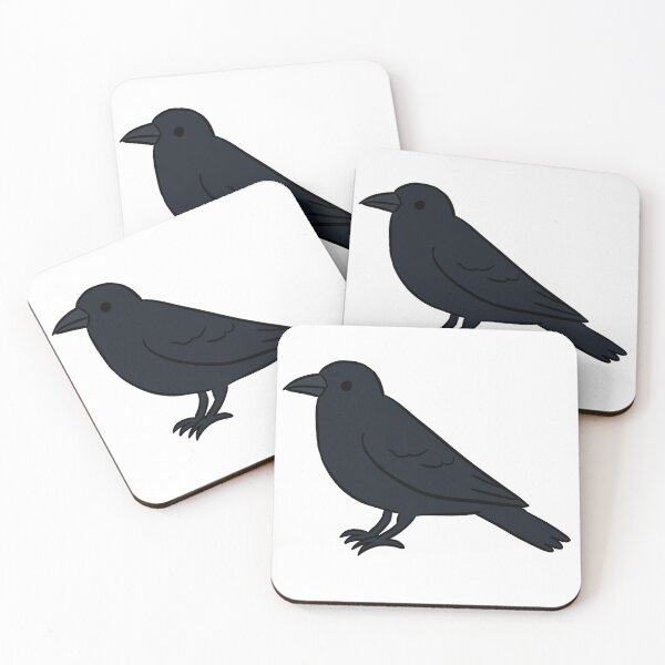 Item preview, Cute crow illustrations  designed and sold by Yarafantasyart.