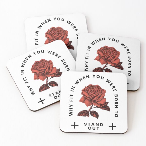 Item preview, Red Rose With Quote designed and sold by SeedsplashMerch.