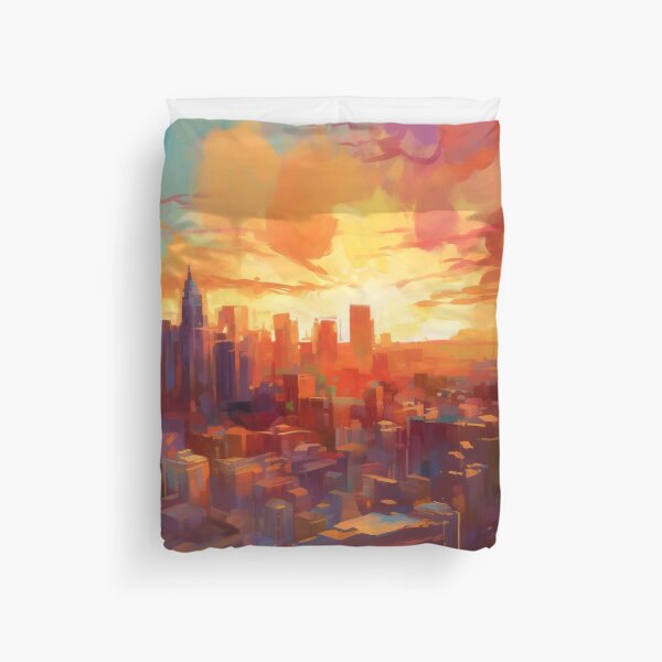 Item preview, Glowing Metropolis designed and sold by OdysseyArtworks.