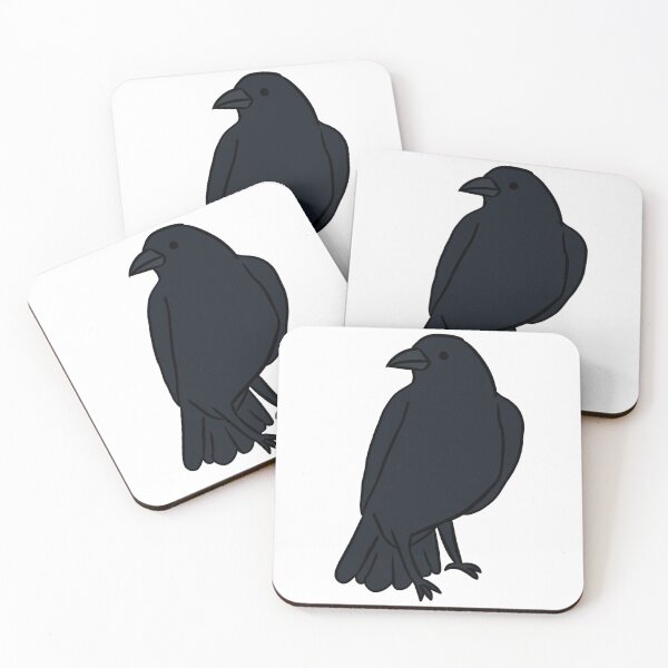 Item preview, Cute crow illustrations  designed and sold by Yarafantasyart.