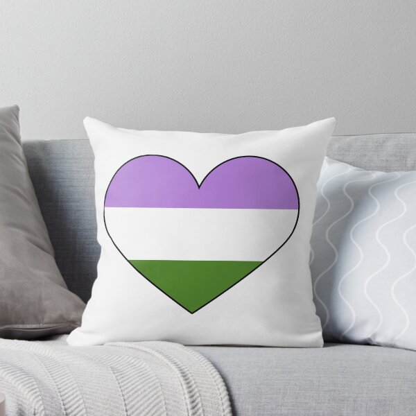Item preview, Genderqueer Heart - Pride Flag - LGBT - Novelty designed and sold by CC's Designs.