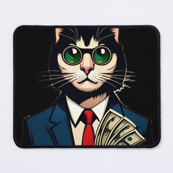 Item preview, Cat with Money designed and sold by tshirtsandme.