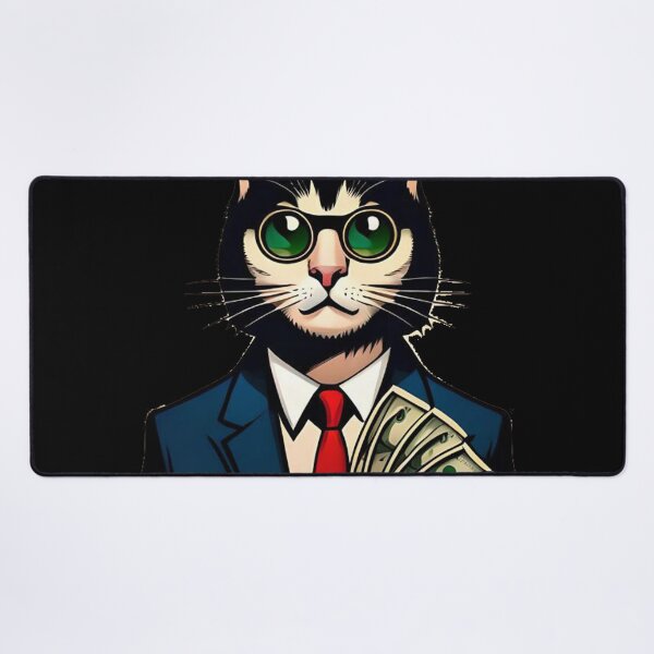 Item preview, Cat with Money designed and sold by tshirtsandme.