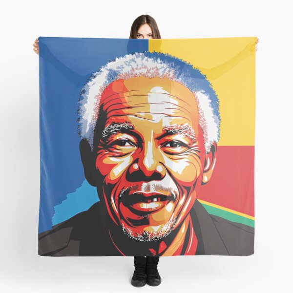 Nelson Mandela Canvas Artwork by Professor Foolscap