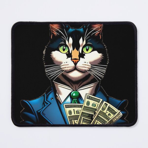 Item preview, Cat with Money designed and sold by tshirtsandme.