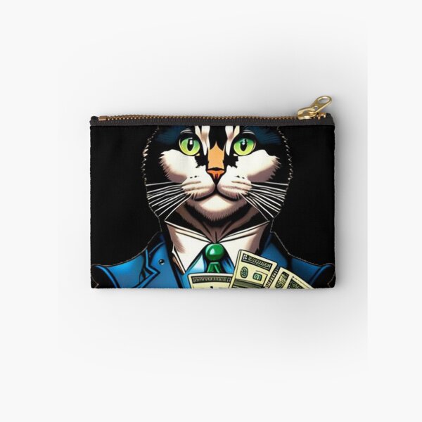 Item preview, Cat with Money designed and sold by tshirtsandme.