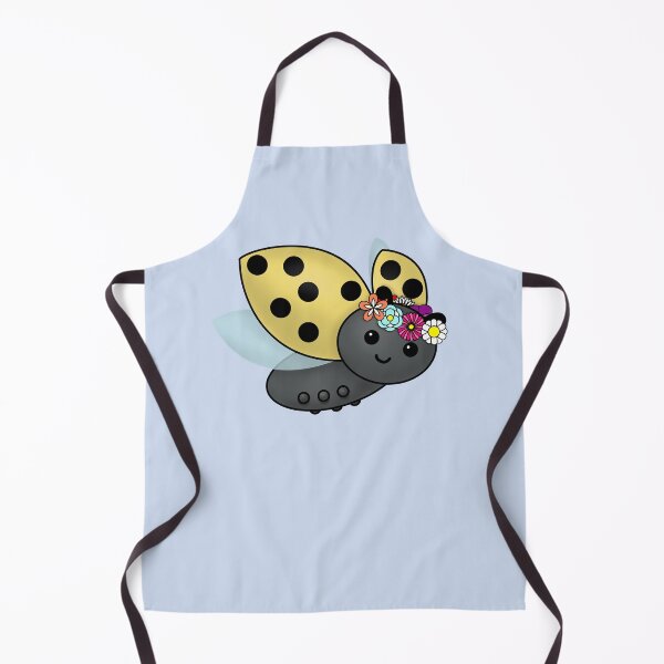 Item preview, May Day Ladybug with Flower Chain designed and sold by HolidayBug.