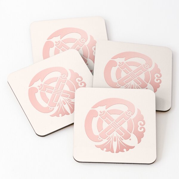 Item preview, Rose Gold Gion Mamori  Kamon designed and sold by Takeda-art.