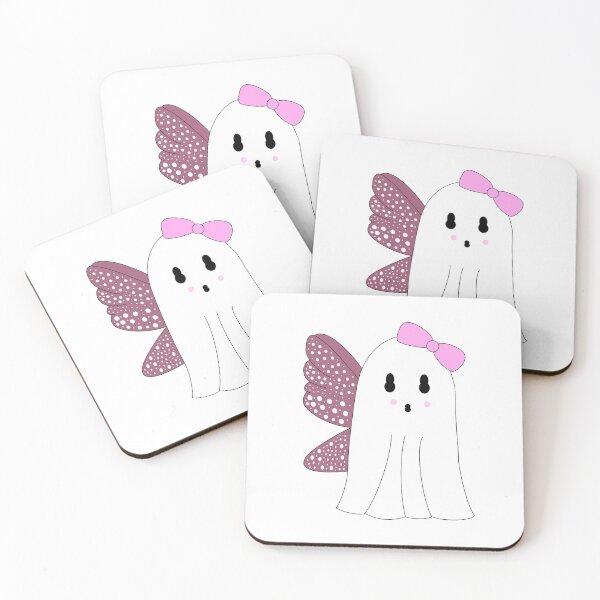 Item preview, Cute butterfly ghost with bow designed and sold by merksucks.