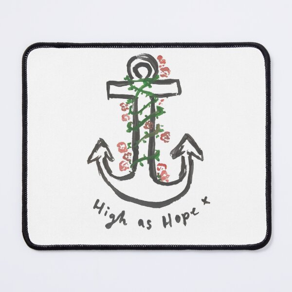 Item preview, Florence Welch High As Hope Anchor Art Doodle designed and sold by incloudines.